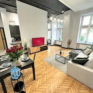  Apartament Luxury 100m2 Loft Design-apartment At Wawel + Netflix Polska